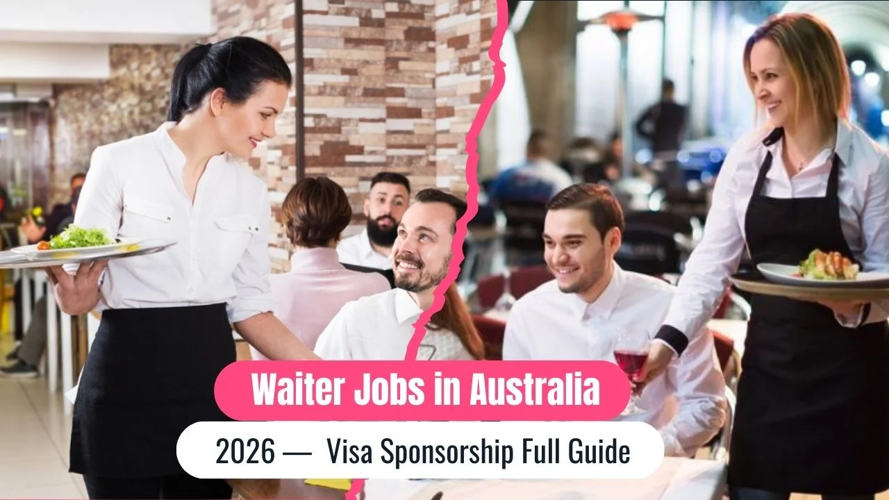 Waiter Jobs in Australia