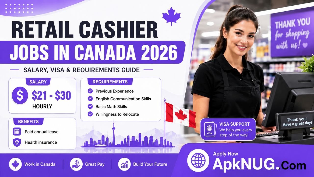 Retail Cashier Jobs in Canada