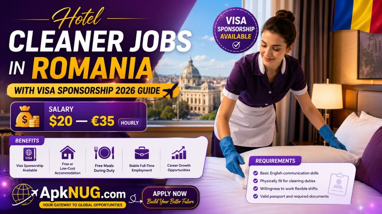 Hotel Cleaner Jobs in Romania